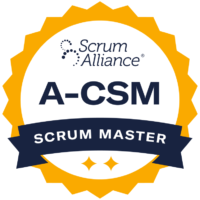 Advanced ScrumMaster Certification (A-CSM) Logo