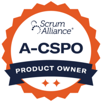 Scrum Allaince A-CSPO Logo