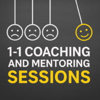 1-1 coaching and mentoring sessions, offers minimum 3 Coaching session 1-hour per sessions
